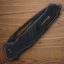 Smith & Wesson Extreme Ops Folding Knife 3.5" Stainless Steel Blade Black Aluminum Handle