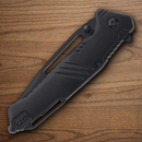 Smith & Wesson Extreme Ops Folding Knife 3.5" Stainless Steel Blade Black Aluminum Handle