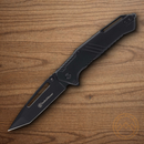 Smith & Wesson Extreme Ops Folding Knife 3.5" Stainless Steel Blade Black Aluminum Handle