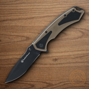 Smith & Wesson Extreme Ops Folding Knife 3.5" Carbon Steel Blade Black/Brown Polymer Handle