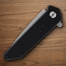 Smith & Wesson Extreme Ops Folding Knife 2.5" Carbon Steel Blade Black Aluminum Handle