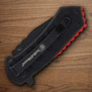 Smith & Wesson 24/7 Folding Knife 1.9" Carbon Steel Blade Black Aluminum Handle