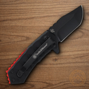 Smith & Wesson 24/7 Folding Knife 1.9" Carbon Steel Blade Black Aluminum Handle
