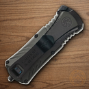 Smith & Wesson MP Compact Folding Knife 2" AUS-8 Steel Blade Dark Gray Aluminum Handle