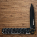 Smith & Wesson Executive Folding Knife 3.5" Stainless Steel Blade Black Aluminum Handle