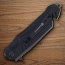 Smith & Wesson Extreme Ops Folding Knife 3.5" Stainless Steel Blade Black Aluminum Handle