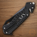 Smith & Wesson Rescue Folding Knife 3.5" 8Cr13MoV Steel Blade Aluminum Handle