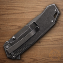 Smith & Wesson Framelock Folding Knife 3.75" Stainless Steel Blade Black/Tan G10/Stainless Handle