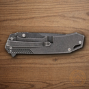 Smith & Wesson Folding Knife 3.55" 8Cr13MoV Steel Blade Brown G10 Handle