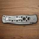 Smith & Wesson ExtremeOps Folding Knife Stainless Steel Blade Checkered Aircraft Aluminum Handle