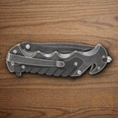 Smith & Wesson Border Guard Folding Knife 4.25" 7Cr17 High Carbon Steel Blade Stainless Handle