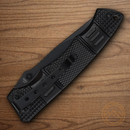Smith & Wesson Extreme Ops Large Folding Knife 3.25" Stainless Steel Blade Black Aluminum Handle