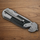 Smith & Wesson First Response Folding Knife Stainless Steel Blade Black Stainless Handle