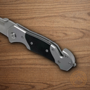 Smith & Wesson First Response Folding Knife Stainless Steel Blade Black Stainless Handle
