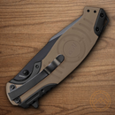 Smith & Wesson M&P Folding Knife 3.5" Stainless Steel Blade Rubberized Aluminum Handle