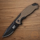 Smith & Wesson M&P Folding Knife 3.5" Stainless Steel Blade Rubberized Aluminum Handle