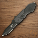 Smith & Wesson M&P Large Folding Knife 4034 Steel Blade Black Aluminum Handle