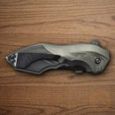 Smith & Wesson M&P Large Folding Knife 3 1/2" 4034 Steel Blade Black Aluminum Handle
