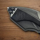 Smith & Wesson M&P Large Folding Knife 3 1/2" 4034 Steel Blade Black Aluminum Handle