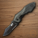 Smith & Wesson M&P Large Folding Knife 3 1/2" 4034 Steel Blade Black Aluminum Handle
