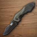 Smith & Wesson M&P Large Folding Knife 3 1/2" 4034 Steel Blade Black Aluminum Handle