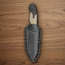 Smith & Wesson M&P Fixed Knife 4" 8Cr13MoV Steel Blade Black/Tan Aluminum Handle