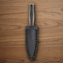 Smith & Wesson M&P Boot Fixed Knife 4.75" 8Cr13MoV Steel Blade Black/Brown TPE Handle