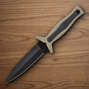 Smith & Wesson M&P Boot Fixed Knife 4.75" 8Cr13MoV Steel Blade Black/Brown TPE Handle