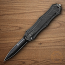 Smith & Wesson OTF Folding Knife 3.63" AUS-8 Steel Blade Black Aluminum Handle
