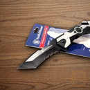 Smith & Wesson SWP17 Folding Knife 3.5" Stainless Steel Blade Black Aluminum Handle