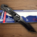 Smith & Wesson SWP17 Folding Knife 3.5" Stainless Steel Blade Black Aluminum Handle