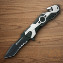 Smith & Wesson SWP17 Folding Knife 3.5" Stainless Steel Blade Black Aluminum Handle