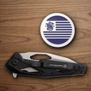 Smith & Wesson Folding Knife 3" Stainless Steel Blade Black Polymer Handle
