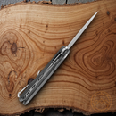 Tenable Knives Einar Folding Knife 3.13" Nitro V Steel Blade Micarta Handle