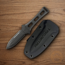 Takumitak Hidden Anger Fixed Knife 3.5" D2 Steel Spear Full Blade G10 Handle