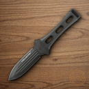 Takumitak Hidden Anger Fixed Knife 3.5" D2 Steel Spear Full Blade G10 Handle