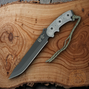 TOPS Anaconda Hunters Fixed Knife 9.5" 1095HC Steel Full Blade Micarta Handle