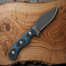 TOPS Delta Unit 3 Fixed Knife 3.5" 1095HC Steel Hunter's Point Blade G10 Handle
