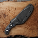 TOPS Delta Unit 3 Fixed Knife 3.5" 1095HC Steel Hunter's Point Blade G10 Handle
