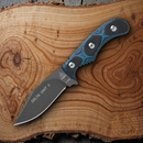 TOPS Delta Unit 3 Fixed Knife 3.5" 1095HC Steel Hunter's Point Blade G10 Handle
