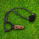 TOPS Mini Slingshot Coated Structural Steel Construction With Tan Micarta Handle