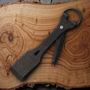 Boomerang Tool Magnum Tie-Fast Combo Tool Knot-Tying Tip Eye-Hook Cleaner Black