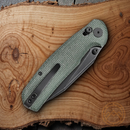 TRIVISA Hornet Folding Knife 3.38" 14C28N Sandvik Steel Blade Micarta Handle