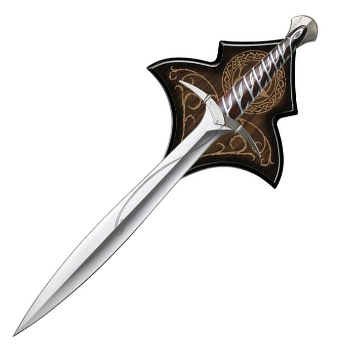 United Cutlery Replica Sting-Sword of Bilbo Baggins LOTR 15.38" AUS-6 Steel Blade Solid Metal Guard And Pommel 2892 -United Cutlery - Survivor Hand Precision Knives & Outdoor Gear Store