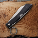 Windmuhlenmesser IBEX Folding Knife 3.5" 1.4116 Steel Blade Black POM Handle