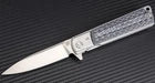 Artisan Classic Liner Folding Knife 3.75" D2 Tool Steel Blade Grey G10 Handle