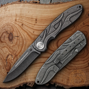 Case XX Tec X Framelock Harley Folding Knife 3.375" Stainles Blade Stainless