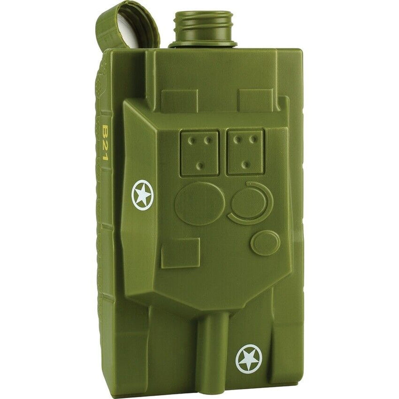 Caliber Gourmet Tank Flask 16 Oz Capacity Screw-Top Cap BPA-Free Green Synthetic Construction SGTFLASK -Caliber Gourmet - Survivor Hand Precision Knives & Outdoor Gear Store