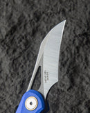 Bestech Knives Bihai Linerlock Folding Knife 2.13" 14C28N Steel Hawkbill Blade Blue G10 Handle G53D2 -Bestech Knives - Survivor Hand Precision Knives & Outdoor Gear Store