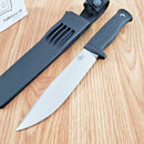 Fallkniven A1 Survival Fixed Knife 6.13" VG-10 Steel Blade Black Rubber Handle